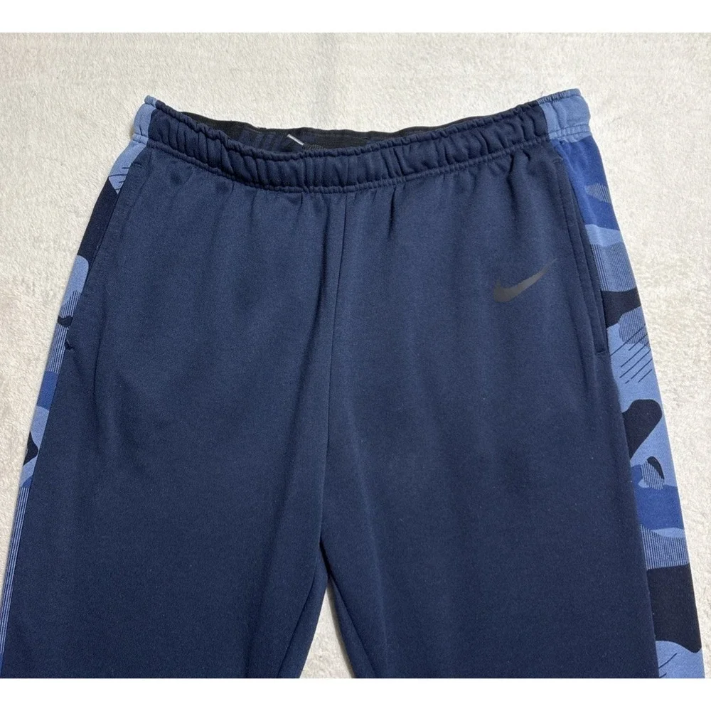 Nike Jogger Men's Size XL Dri-FIT Camo-Trim Fleece Tapered Sweatpants Athleisure